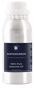Mystic Moments | Wintergreen ätherisches Öl 1 kg - reines & natürliches Öl für Diffusoren, Aromatherapie und Massage -Mischungen veganer GVO -frei
