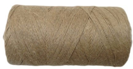 1 Spool Of 408 4 Ply (Hemp) Polished/Waxed Flax Twine/Sailmakers Twine 500 Gram Spool