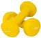Tunturi Kurzhantel-Set, farbige Hanteln mit 2 x 1,5 kg, Vinyl, Stahlhanteln