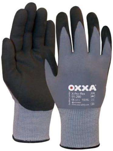 Oxxa 1 51 290 09 Handschuh x-Pro-Flex Nft, schwarz, Größe 9