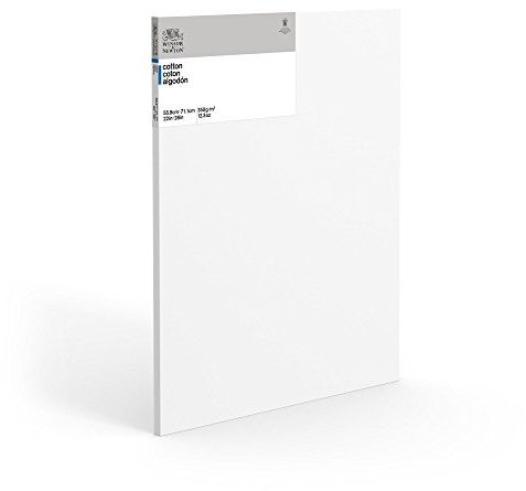 Winsor & Newton Canvas, Cotton, White or Off-White, 22 x 28