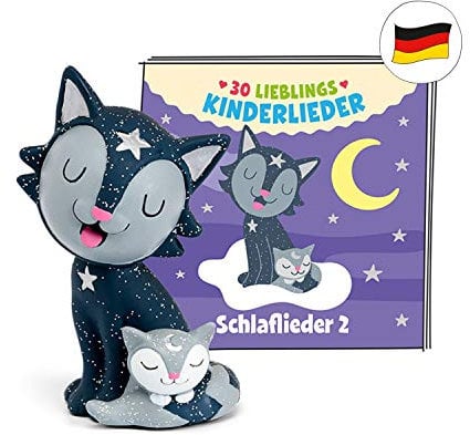 tonies Hörfiguren für Toniebox: 30 LIEBLINGS SCHLAFLIEDER 2 Figur - ca 70 Min. Spieldauer - ab 3 Jahre - DEUTSCH