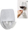 AMhomely Badewanne Weinregal,Watt Kunststoff Weinglashalter für die Dusche im Bad Rotwein Glashalter Wein Glas Halter für Weingläse (Grau)