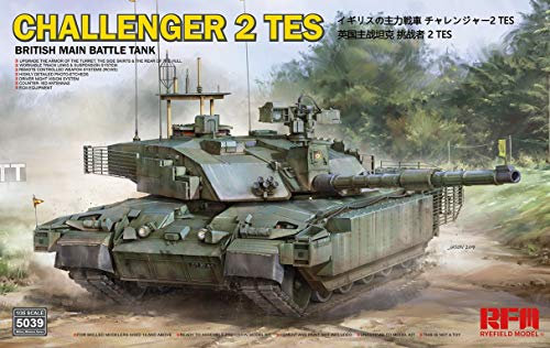 Challenger 2 TES British Main Battle Tank 1/35 scale model kit by Rye Field Model ** Shipping from 01-06-2020 **