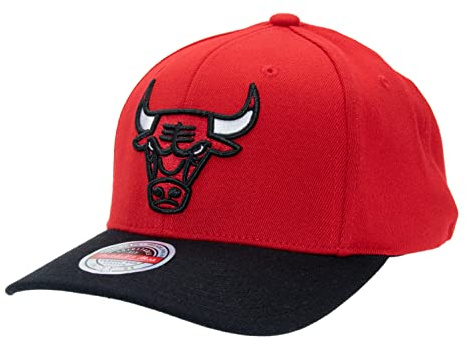 Mitchell & Ness NBA Team 2 Tone 2.0 Stretch Snapback - Chicago Bulls, Red/Black