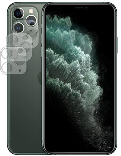 Visiodirect Lot de 3 Verre Trempé Camera Arrière Protecteur pour iPhone 11 Pro Max