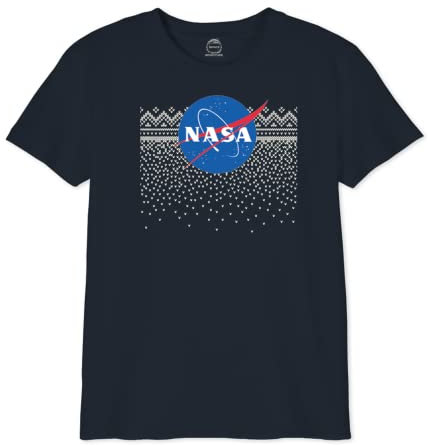 Nasa Jungen Bonasadts082 T-Shirt, Navy, 10 Jahre