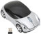 2.4GHz Kabellose Auto Maus, 3D Sportwagen Computer Maus mit LED Scheinwerfern, Ergonomische Optische Mäuse für PC, Computer, Laptop, Tablet