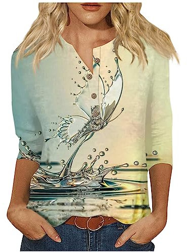 Chemises Soie Teeshirt Femme Blouse Femme Ronde Tee Shirt Rose Fluo Top Rayé Noir Et Blanc Chemisier Blanc Chic Sweat Shirt Hooded Sports Femme T Shirts à Manches 3/4 Boutonné pour Femmes