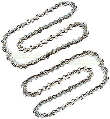 2 X Sägekette 30 cm; 1,1 mm; 3/8; 46 TG kompatibel mit Makita DUA301 / DUA301Z / DUC302Z Kettensäge