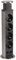 LEGRAND, Incara Tower 60, Einbausteckdose mit Lift-System, Multi-Tischsteckdose, 2x FTP Cat. 6 RJ 45 Datendose, 4x Steckdose, 2P+E Stecker, 60mm Ø, Einbautiefe: 356,5mm, Aluminium/Schwarz, 654977