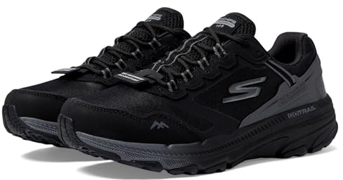 Skechers Damen Go Run Trail Altitude 2.0 Pine Ridge, wasserdicht, Schwarz/Dunkelgrau, 6