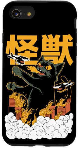 iPhone SE (2020) / 7 / 8 Kaiju Anime Cat Monster Case