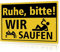 Putuo Decor 1 Stück Vintage Metall Bar Blechschild, Zinn Zeichen Wand Kunst Dekor für Home Bar Pub Club Garage Mann Höhle Dekor 7,8 x 11,8 Zoll (Ruhe)