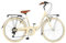 Via Veneto Bazam - Mädchenfahrrad Giuly Lady 24 Zoll (61 cm), 6-Gang-Schaltung, Retro-/Vintage-Fahrrad, Größe 38, Cappuccino Beige | VV524L