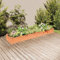 ShGaxin Hochbeet mit Einsatz Braun 240x45x25 cm Massivholz Tanne, Palettenrahmen, Hochteich, Gemüsebeet, Kräuterregal Balkon, Blumenbeet, Kräuterspirale, Tomatenbeet, Pflanzhochbeet - 364296