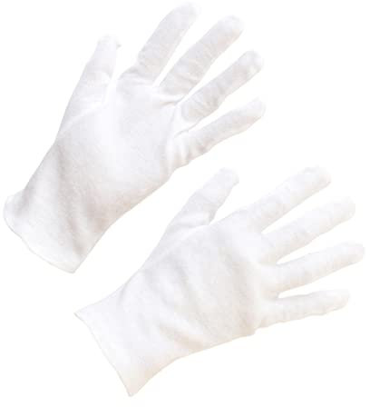 MUSISALY 12 Paar Dicke Baumwollhandschuhe Schutzhandschuhe Xl Schutzhandschuhe Für Schmuckprüfung Reinigung Und Industriearbeit Rutschfest Waschbar Unisex