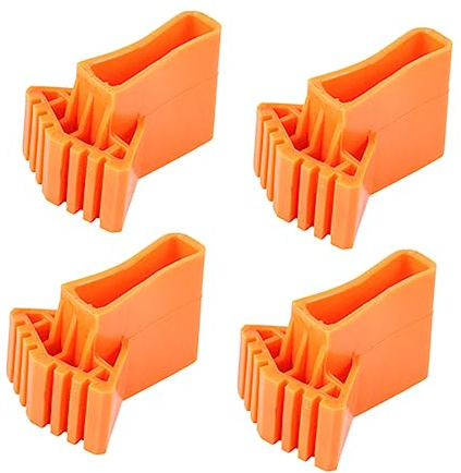 KITANDOVE Long-Lasting Ladder Foot Pads Non-Slip Caps for Ladders Protect Your Floors