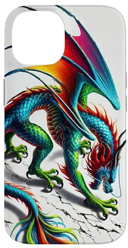 Majestic Reignbow Dragon Case for iPhone 14