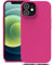 Zuvirelx Glatte Silikon hülle für iPhone 12/12 Pro, Staubbeständig‌, Slim, Taschentauglich‌ Handyhülle Cover Case für Apple iPhone 12/12 Pro - Diva Rosa