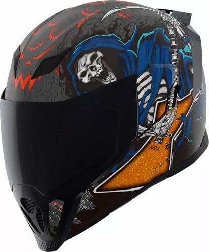 Icon Airflite Trick or Street 4 Helm schwarz (L)