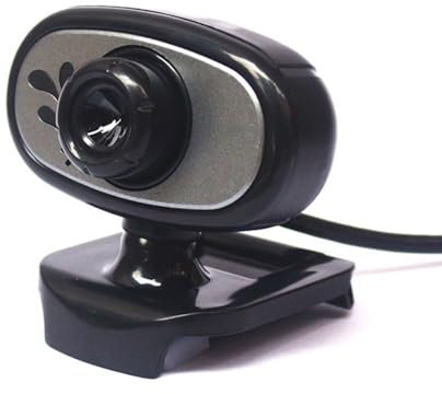 Webcam mise à niveau avec volets de confidentialité et trépied USB simple à utiliser pour ordinateur portable et ordinateur de bureau