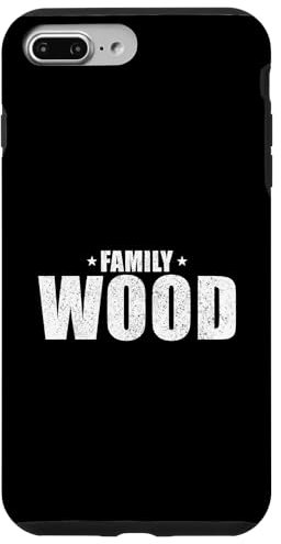 Hülle für iPhone 7 Plus/8 Plus Holz Familienname Passendes Holz Nachname