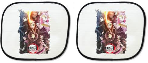 Parasol Doble kimetsu no Yaiba Guardianes de la Noche Arco 3 sunshield Coche
