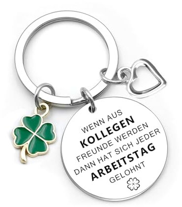 kEUkunHA Abschiedsgeschenk Kollegen Jobwechsel Kleine Weihnachtsgeschenke Ostergeschenke Neujahrsgeschenke Valentinstag Geburtstag Ruhestand Danke Dankeschön Geschenke für Kollegen Schlüsselanhänger