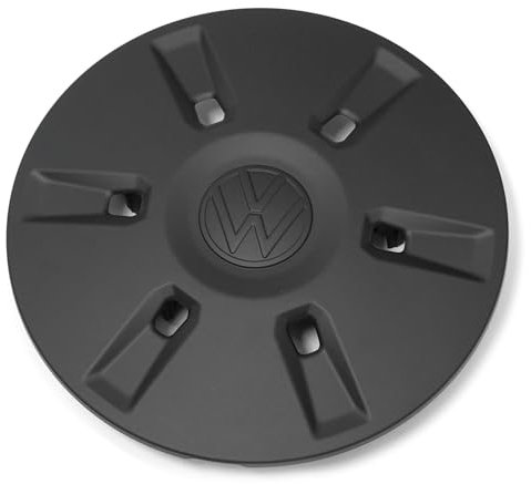 Volkswagen 7TG601171A Radnabenkappe (1 Stück) Nabenkappe Nabenabdeckung Radkappe Abdeckkappe, schwarz