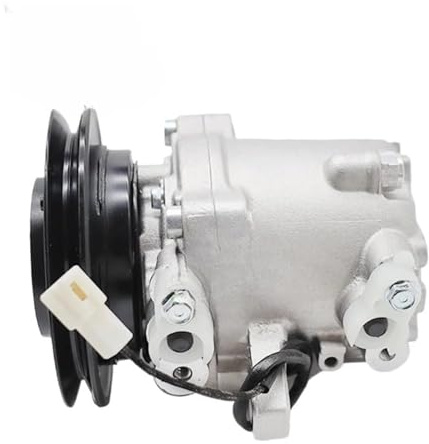 Compresor Aire Acondicionado Para Tractor Kubota M126 M135 M6 1PK 12V SV07E 447280-3080 4472803050 6003686NA 3P99900620 Compresor Aire Acondicionado