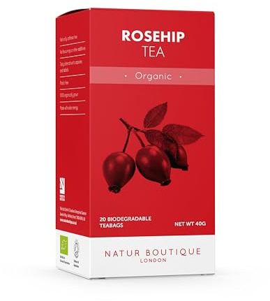 Organic Rosehip Tea 20 teabags
