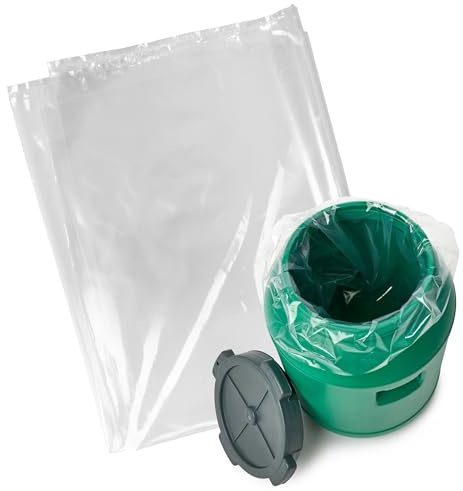 Garronda 60 L 10 Stück Einlegebeutel Fassbeutel Gärfass Zubehör GD-0180 | Lebensmittelecht, transparent, 80 Micron, aus PE, für Eimer und Behälter, zum Einlegen, Fermentieren, Marinieren und Lagern