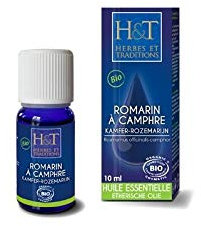 Herbes et Traditions Huile Essentielle Romarin Camphré Bio 10 ml