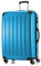 HAUPTSTADTKOFFER - Valigia Rigida Alex, Taglia 75 cm, 119 Litri, Colore Blu ciano