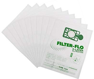 10 X Genuine Henry Hoover Bags Hetty Cleaner Hepa Numatic Hepaflo Nvm-1Ch 604015 by Numatic