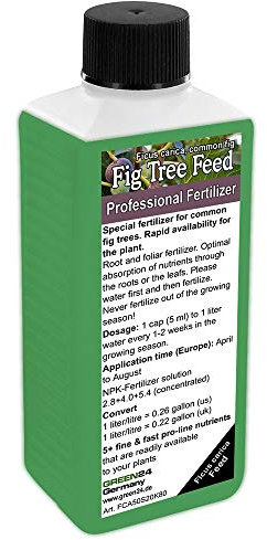 Concime liquido NPK per albero di fico, per fico comune, ficus carica, ficus carica selvatico e ficus platypoda