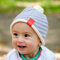 Baby Stricken - DIY Set Baby Mütze und Söckchen - Strickset Baby mit 3 Knäuel Baumwolle Cotton Pure, Strickanleitung, GRATIS Myoma-Label - Babysocken Stricken Set + Strickset Babymütze - Baby DIY