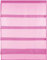 Transparente Bistrogardine Raffoptik mit Stangendurchzug in Voile, schlicht und modern in vielen erhältlich (90 x 110 cm/pink - Fuchsia)