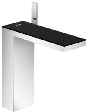 hansgrohe Waschtischmischer 230 Axor MyEdition schwarz/Chrom, 47020600
