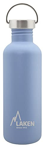 LAKEN Bot. ac. inox Basic 1L S/S tapón - Azul