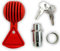 trailer parts4u Sicherheitsschloss Schloss für AK 301/351 Rot mit Safetyball 1222 692