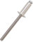 RS PRO Blind Niet, Ø 2.4mm x 6mm, Grau, Aluminium, 2.5mm, min. 2mm, max. 4mm, Packung a 100 Stück