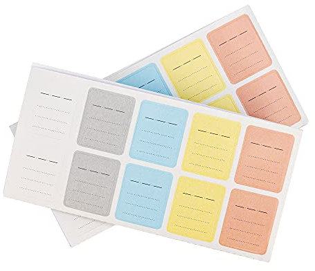 JJC 120 SD-Speicherkarten-Etiketten, selbstklebende Etiketten für SD XQD und CFexpress Type-B Karten Markierung