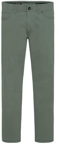 Lee Herren Straight Fit MVP Jeans, Olive Grove, 38W / 34L