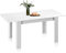 duehome Esstisch, ausziehbar, rechteckig, Modell Danna, weiß lackiert, Maße: 140-190 cm (L) x 90 cm (B) x 78 cm (H)