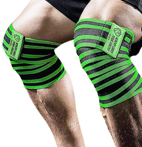 TAVIEW Gewichtheben Knieschoner (1-Paar), 180cm, elastische Ellenbogenstütze & Kompression, Powerlifting, Fitness, Cross-Training & Gym Workout