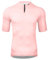 Wulibike Herren-Fahrradtrikot Kurzarm, Rennradtrikot mit halbem Reißverschluss und Taschen, Fahrradbekleidung atmungsaktiv und schnell trocknendRosa L