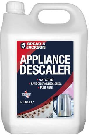Spear & Jackson Professional Appliance Descaler 5 Litre, Fast Acting, Safe on Stainless Steel, Taint Free