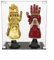icuanuty Acryl Vitrine für Lego Marvel Super Heroes Infinity Handschuh 76191 & für Lego Marvel Iron Mans Nano Handschuh 76223, Größe: 30x15x40 cm (Nur Display Case)